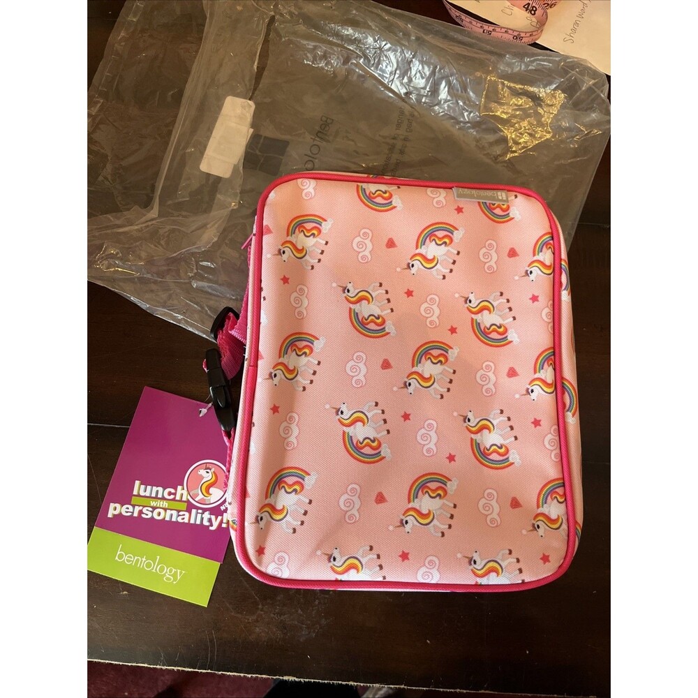 Pink Unicorn Bentology Lunch Bag
